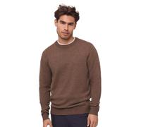 DANISH ENDURANCE Merino Wool Jumper with Cashmere Blend, Premium Knit Crew Neck Pullover, Luxuriously Soft, for Men