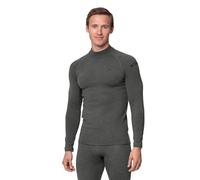 DANISH ENDURANCE Merino Wool Men's Thermal Tops for The Extreme Cold, Warm Thermal Underwear for Winter, Dark Grey, M
