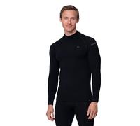DANISH ENDURANCE Merino Wool Men's Thermal Tops for The Extreme Cold, Warm Thermal Underwear for Winter, Black, M