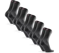 DANISH ENDURANCE Merino Wool Socks Mens for Business, 9-12, Grey-5pack