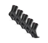 DANISH ENDURANCE Merino Wool Socks Mens, Premium Smart Mens Socks, Warm & Breathable Comfort, 3 or 5 Pack, Grey, 43-47