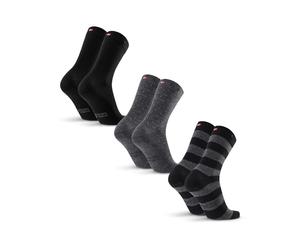 DANISH ENDURANCE Merino Wool Socks Mens, with Pairing Button, Premium Smart Mens Socks, Warm Moisture-Wicking & Breathable Comfort, 3 or 5 Pack