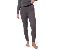 DANISH ENDURANCE Merino Wool Thermal Leggings 180g/m² Midweight, for Winter Sports, Warm Base Layer Tights, Grey, S