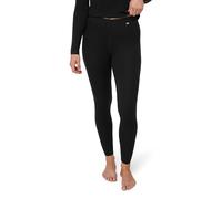 DANISH ENDURANCE Merino Wool Thermal Leggings 180g/m² Midweight, for Winter Sports, Warm Base Layer Tights, Black, L