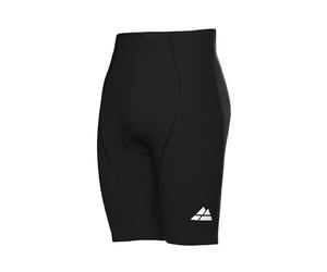 DANISH ENDURANCE Padded Cycling Shorts, Mountain Bike Gear, Quick Dry, for Men, Black/Black, S