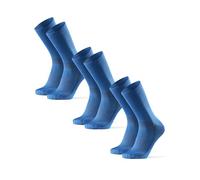 DANISH ENDURANCE Performance Cycling Socks, Cushioned Road Cycling Socks, for Men & Women, 3 or 5 Pack, Blue, 9-12