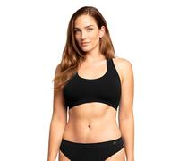DANISH ENDURANCE Seamless Bamboo Bra for Women, Wire-Free Yoga Bustier Bra, Removable Pads