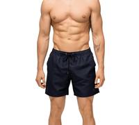 DANISH ENDURANCE Swimming Shorts Men, Swimming Trunks, Summer Beach Shorts with Mesh Lining, Mens Swimwear, Navy, S