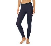 DANISH ENDURANCE Thermal Leggings Women, Merino Wool Base Layer Women, Ladies Thermal Leggings, Dark Navy, XL