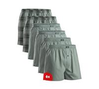 DANISH ENDURANCE Woven Boxers for Men, Cotton Boxer Shorts, Loose Fit, Premium Organic Cotton, Mulitpack, 4 or 6 pack
