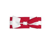 Danish flag Adorable Baby Bow Headband Soft and Stretchy Infant Hair Accessory for 0-6 Months Baby Showers soft skin-friendly elastic