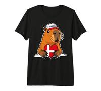 Danish Flag Men Women Kids Denmark Premium T-Shirt