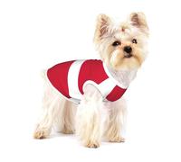 Danish Flag Print Lightweight Tank Top for Dogs Dog Shirts for Small Dogs Stretchy T Shirts Sleeveless Vest