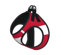 Danish Flag Print Pet Leash Vest,For Small Dogs,Adjustable And Comfortable Cat Puppy Essentials