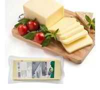 Danish Mozzarella Cows Milk Block Cheese, Vegetarian, Semi-Soft Cheese Great for Pizza 2.3kg