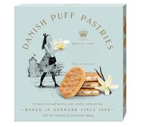 Danish Puff Pastries, 480g | Flaky, Buttery & Golden Pastries - Perfect for Breakfast, Snacks, Tea Time & Entertaining