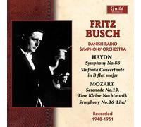 Danish Radio Symphony Orch - Haydn and Wolfgang Amadeus Mozart: Fritz Busch conducts Haydn