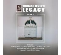 Danish Radio Symphony Orchestra; Tivoli Symphony Orchestra; Leo Hansen; Arne Karecki; Gunnar Frederiksen; Helge Plough Christensen; Thomas Jensen - Thomas Jensen Legacy, Vol. 22 - Mozart: Symphonies 33 & 34; Overtures; Violin Concerto; Haydn: Notturno; JC Bach: Sinfonia; Corelli: Concerto Grosso