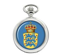 Danish Royal Coat of Arms Pocket Watch
