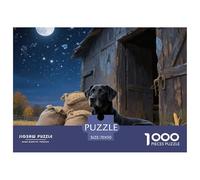 Danish Swedish Farm Dog 1000 Piece Jigsaw Puzzles Fun Challenging Modern Pet Dog Classic Educational Games Creativity & Gift Giving for Adults And Kids Age 70x50cm/1000pcs