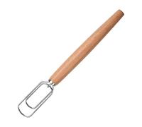 Danish Whisk, Portable Stainless Steel Rustproof Stirrer, Sourdough Danish Dough Whisk, for Baking, Bakers, Making, Kitchen, Cooking, Bakery, Bench, Cake, Pastry, Bagel, Batter, Breadmaking, Cheese