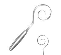 Danish Whisk | Stainless Steel Mixer for Baking | Dough Egg Mixing Tool for Home Bakery Pizza Pastry Sourdoughs Rising Whisking Kitchen Cooking