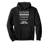 Danish Woman | Denmark Empowered Pullover Hoodie