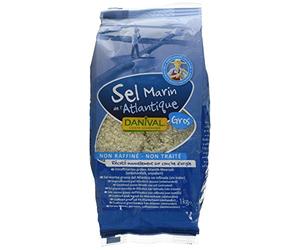 Danival Unrefined Coarse Sea Salt, 1 kg