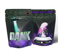 Dank - Aluminium Foil lined Mylar bags, Ziplock Storage Pouches, Baggies, Food or Craft Use (100)