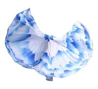 Danlai 720 Degree Dance Skirt Big Swing Chiffon Skirt Long Ballet Skirt Lady Classical Flamenco Spanish Dance Skirt Ballroom Practice Costume