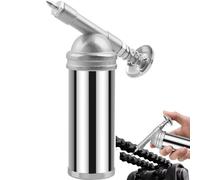 Danlai 80cc Capacity Mini Grease Gun Portable Handheld High Pressure Oiler with Needle Nozzle 1000psi Small Bicycle Grease Gun Injector