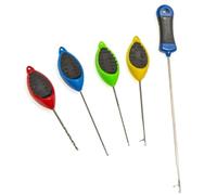 Danlai Baiting Needle, Carp Fishing Rig Bait Tool Set, Baiting Drill Rigging Splicing Needle Stringer Hook Set Hair Rigs Making Tool Fishing Accessories