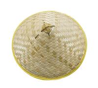Danlai Bamboo Rattan Hat Comfortable Retro Handmade Weave Straw Hat Tourism Traveling Farm Cap Fishing Farmer Fisherman Sunshade Hat