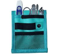 Danlai Classic Nurse Pen Pouch, Emerald Green, Multi-Compartment Pouches, Holders for Nurses, Students, Writers, Artists, Teachers