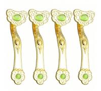 Danlai Metal Sculpture Figurine Ornament Ruyi Gift Desk Ornament Decorative Fortune Chinese Jewelry Feng Shui Decoration