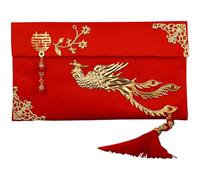 Danlai Red Envelope Lucky Money Bag Texture Silk Visiting Relatives New Year Red Envelope for Chinese Spring Festival Hongbao
