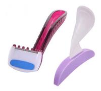 Danlai Straight Shape Bikini Trimmer Sexy Female Pubic Hair Removal Shaving Stencil Privates Shape Secret Intimate Tools Kit