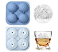 DanLingJewelry 1Pcs Silicone Basketball Ice Cube Mould Sport Ice Ball Maker Mould for Whiskey Cocktails Coffee Milk Drink
