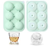 DanLingJewelry 1Pcs Silicone Tennis Ice Cube Mould Sport Ice Ball Maker Mould for Whiskey Cocktails Coffee Milk Drink