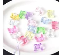 DanLingJewelry Approx 150Pcs Colorful Acrylic Game Controller Beads Transparent Game Tool Beads for DIY Bracelets Necklaces Jewelry Making