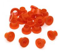 Danmar 20 Pack Nylon Tension Rod Washers Orange