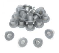 Danmar 20 Pack Nylon Tension Rod Washers Silver