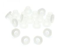 Danmar 20 Pack Nylon Tension Rod Washers White