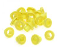 Danmar 20 Pack Nylon Tension Rod Washers Yellow