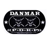 Danmar DA 210DKSK Skull Design Double Bass Drum Impact Pad