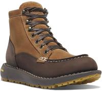 Danner Logger 917 Waterproof Moc Toe Work Boots for Women - Nubuck Leather with Breathable Gore-Tex, Vibram SPE Midsole and 917 Traction Outsole, Coffee Bean/Monk's Robe - 9 M