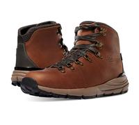 Danner Mountain 600 Waterproof Hiking Boots for Men - Lightweight, Durable Upper, Breathable Lining, Triple-Density Footbed & Vibram Traction Outsole, Rich Brown - 9.5 EE