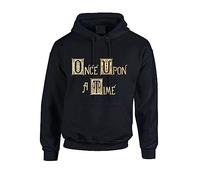 danni rose Once Upon a time Hoodie Hoody Hooded top (Lage) Black