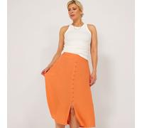 Dannii Minogue Button Front Skirt Standard BLACK AMAZONITE