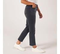 Dannii Minogue Mid Rise Slim Grey Jean Standard GREY SIZE 18